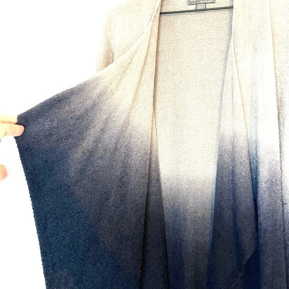 Barefoot Dreams CozyChic Lite Calypso Wrap Waterfall Cardigan - Picture 5 of 9